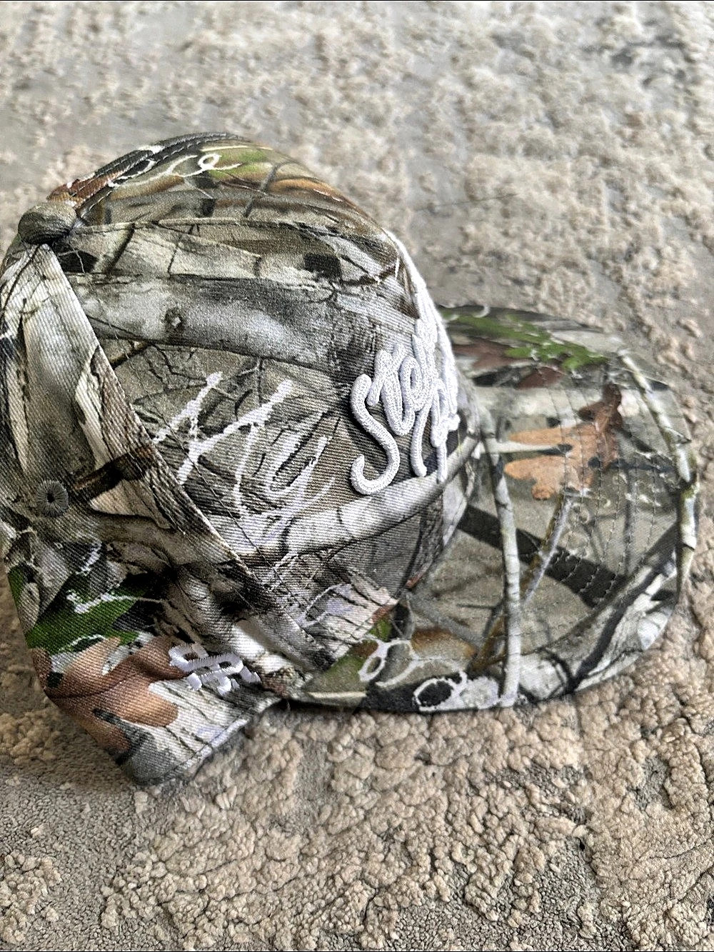 Stevenson Ranch Script Logo Camo Hat - Picture 3 of 4